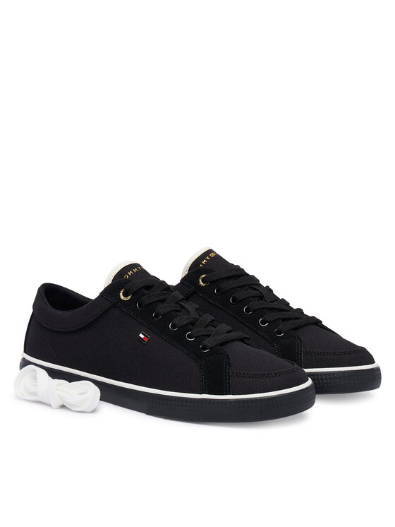 Tommy Hilfiger Tommy Hilfiger Гуменки Th Low FW0FW09390 Черен