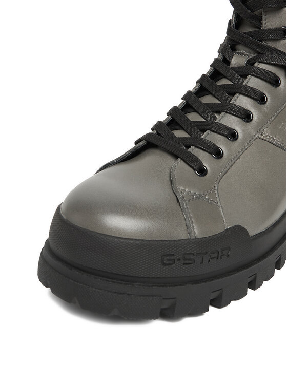 G-Star Raw G-Star Raw Šnurovacia obuv EO-LINCOLN-02 125AM Sivá