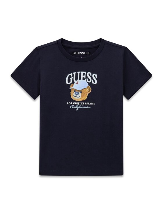 Guess Kids Guess Kids T-Shirt 183750 Modrá Classic Fit