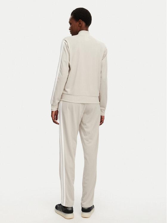 adidas adidas Trenerka Essentials 3-Stripes JD2686 Bež Regular Fit
