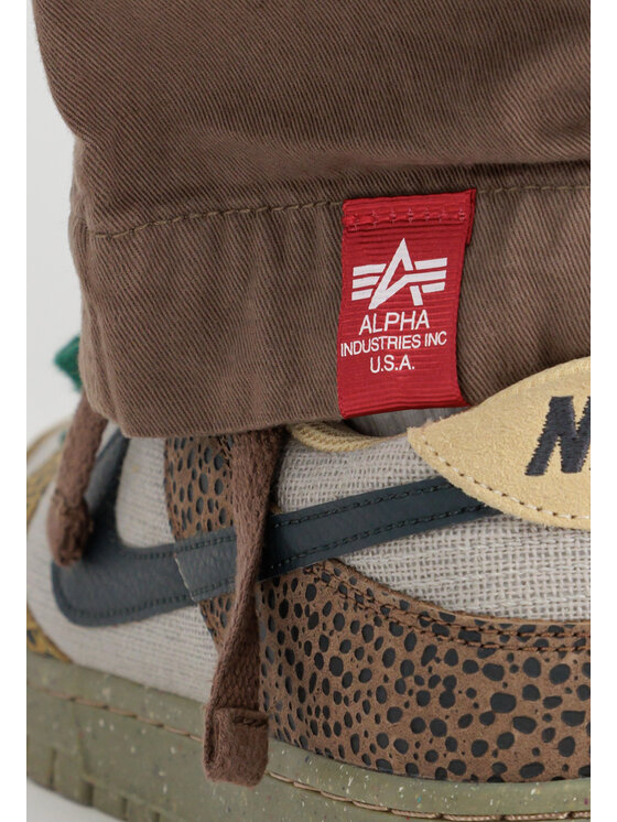 Alpha Industries Alpha Industries Bavlnené nohavice AI.101212-183-32 Hnedá Straight Leg