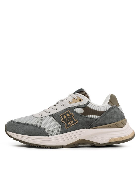Tommy Hilfiger Tommy Hilfiger Sneakersy Modern Prep Sneaker II Mix FM0FM04629 Szary