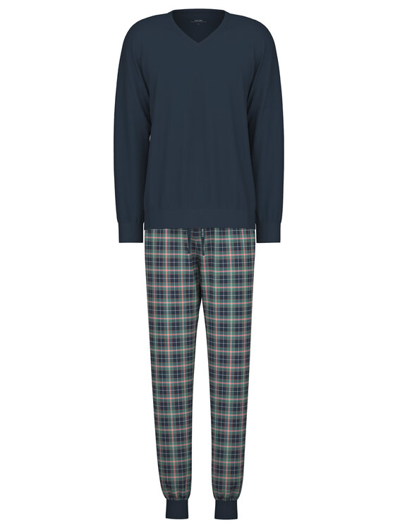 Calida Calida Pyžamo 46162 Tmavomodrá Comfortable Fit