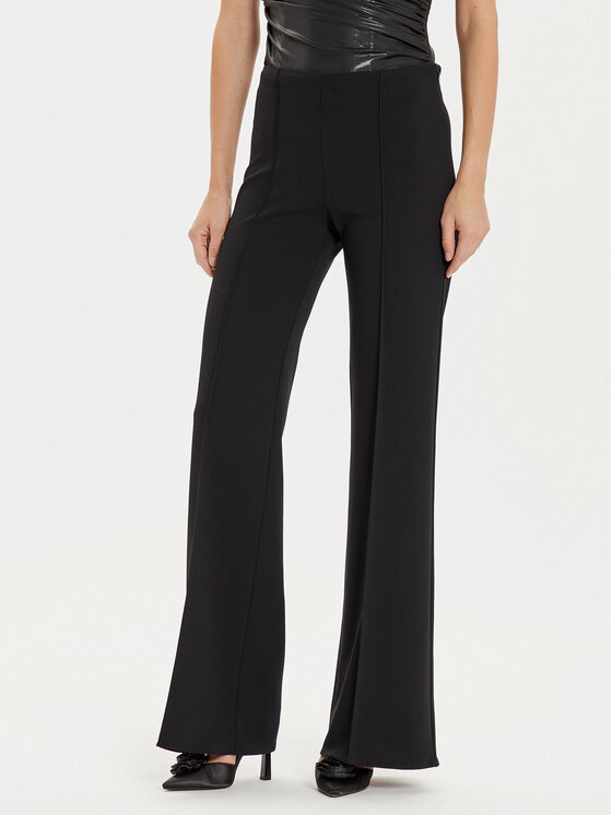 Rinascimento Rinascimento Pantaloni di tessuto CFC0121355003 Nero Regular Fit