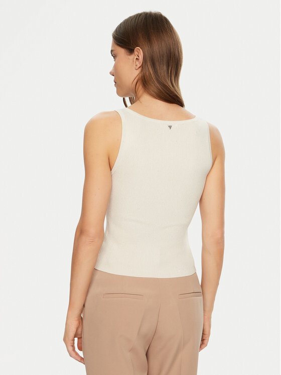 Guess Guess Top W5RR18 Z34O0 Bijela Regular Fit