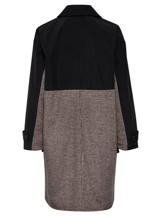 Karen by Simonsen Karen by Simonsen Μάλλινο παλτό Kikikb 10104514 Γκρι Classic Fit