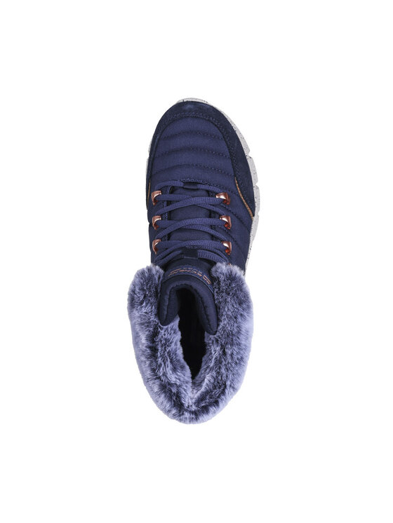 Skechers Skechers Śniegowce Bobs B Flex Granatowy
