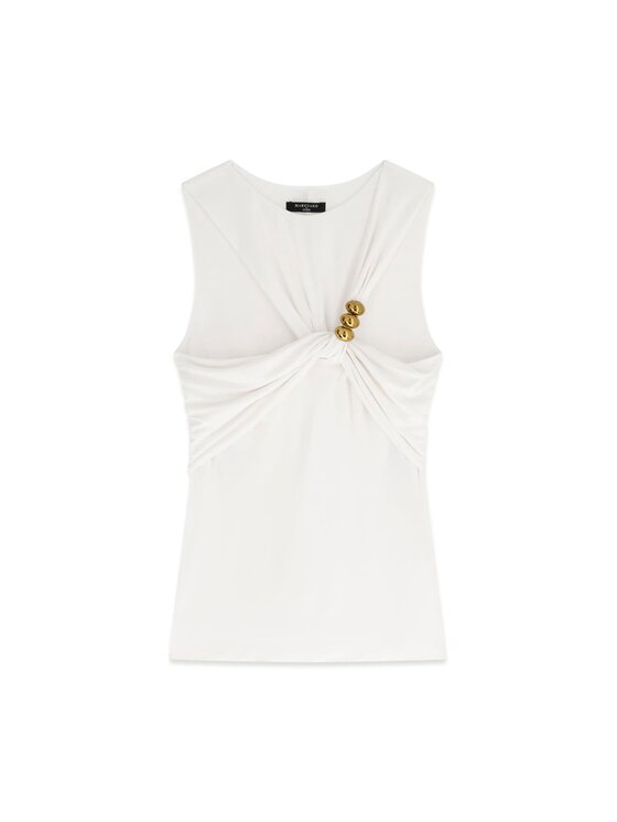 Guess Guess Top 184568 Beżowy Classic Fit