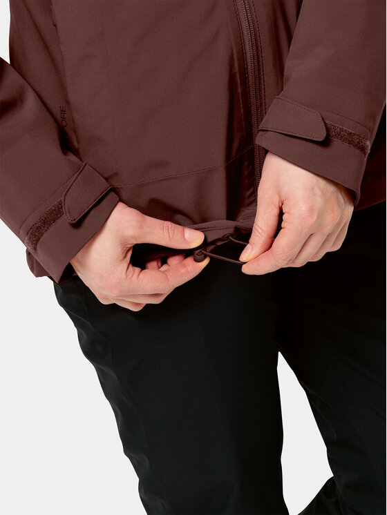 Jack Wolfskin Jack Wolfskin Outdoor kabát Moonrise 3In1 Jkt 1115621 Bordó Regular Fit
