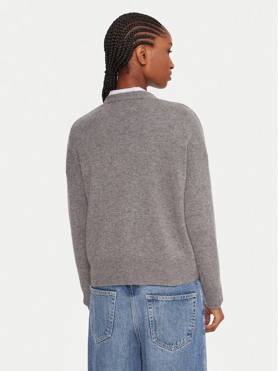 Marella Marella Cardigan Chicco 2523346044 Gri Loose Fit