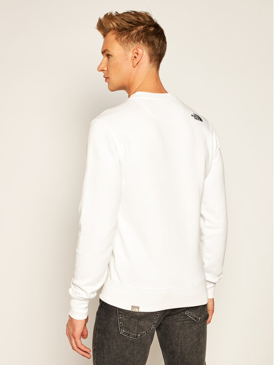 The North Face The North Face Felpa Drew Peak Crew NF0A4SVR Bianco Regular Fit