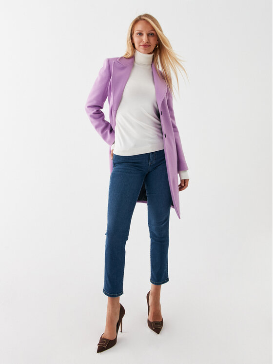 Liu Jo Liu Jo Rollkragenpullover WF3126 MA18F Écru Regular Fit