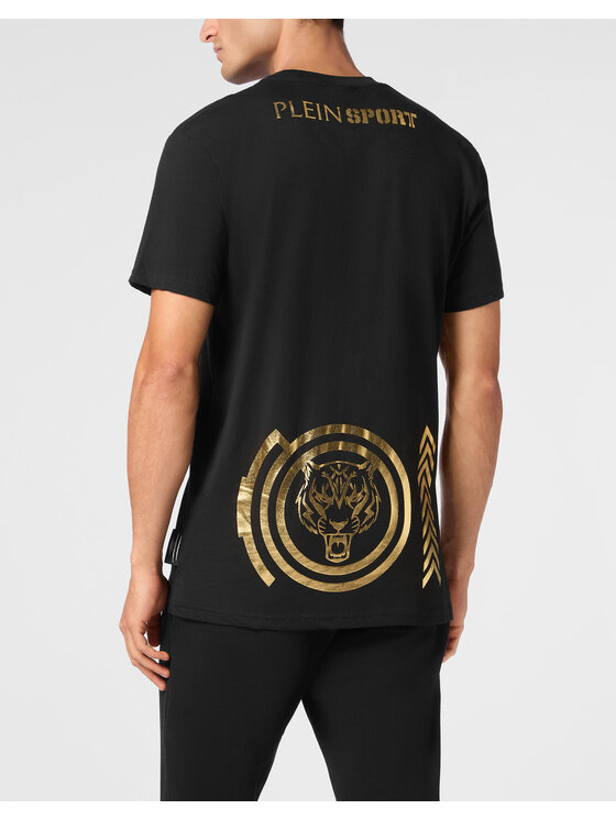 Plein Sport Plein Sport T-Shirt 22423 Czarny Regular Fit