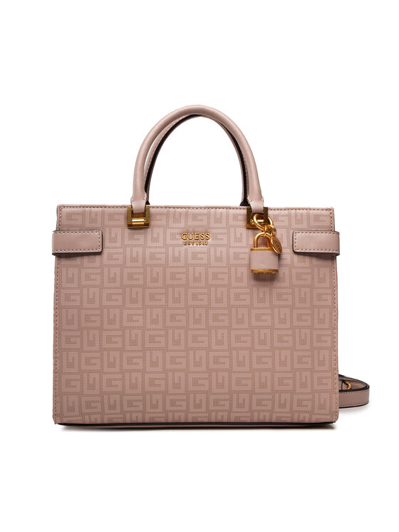 Guess Guess Τσάντα Atene Society Satchel HWXA84 19060 Ροζ