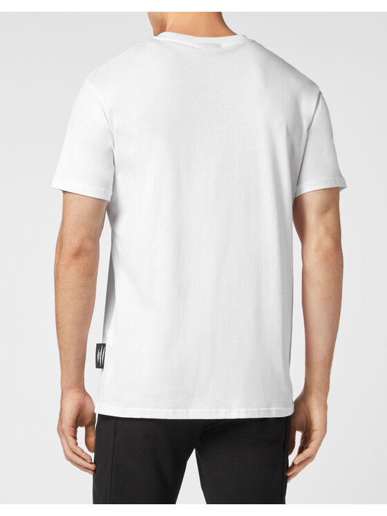 Plein Sport Plein Sport T-Shirt 8217 Biały Regular Fit