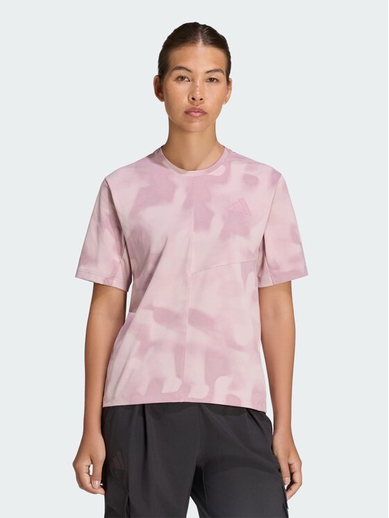 adidas adidas Koszulka techniczna 168212 Fioletowy Regular Fit