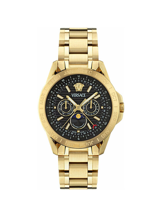 Versace Versace Zegarek VE0K00425 Złoty