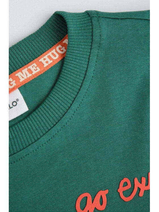 Coccodrillo Coccodrillo T-Shirt ZC5143101YBK-011 Zelená Regular Fit