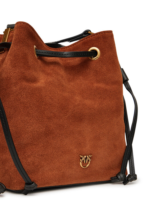 PINKO PINKO Τσάντα Secchiello Mini PE 25 PLTT 104303 A2CC Καφέ