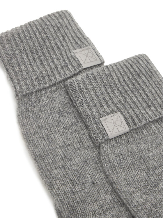 Calvin Klein Calvin Klein Ръкавици Emblem LV14D8016G Сив