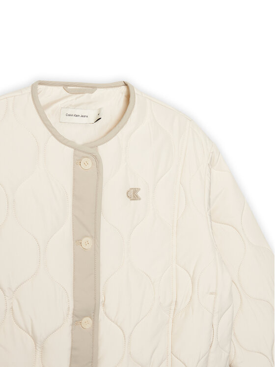 Calvin Klein Jeans Calvin Klein Jeans Prijelazna jakna IG0IG03084 Écru Regular Fit