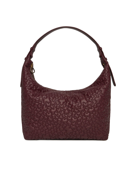 TOUS TOUS Ročna torba Puffy Bear 2002304821 Bordo rdeča