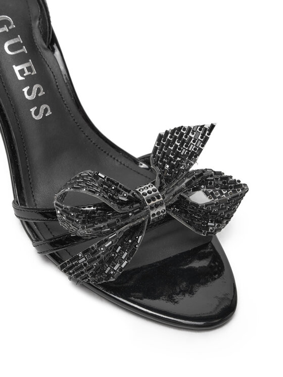 Guess Guess Sandały FLPMER PAF03 Czarny