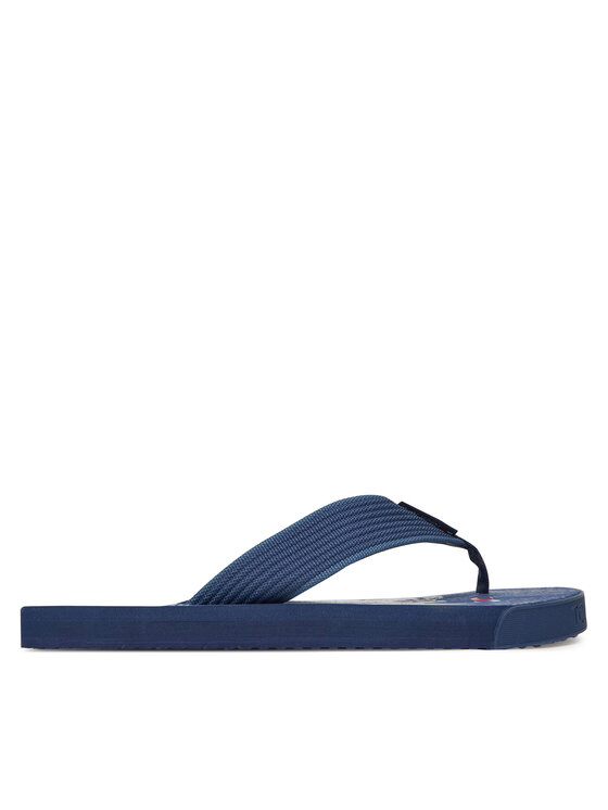 Tommy Jeans Tommy Jeans Japonki Tjm Elevated Beach Sandal EM0EM01561 Niebieski
