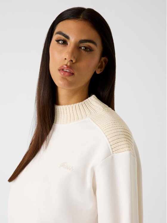 Guess Guess Felpa 179878 Beige Classic Fit