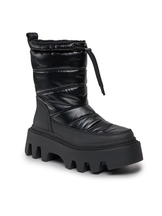 Buffalo Buffalo Čizme Flora Puffer Boot 1622359 Crna