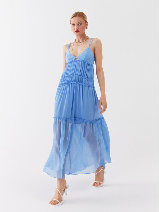 Patrizia Pepe Patrizia Pepe Лятна рокля 2A2515/A061-C949 Син Relaxed Fit