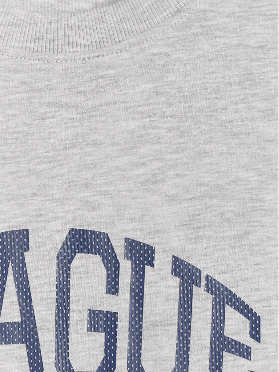 4F 4F T-Shirt SPORTS CLUB Szary jasny Regular Fit