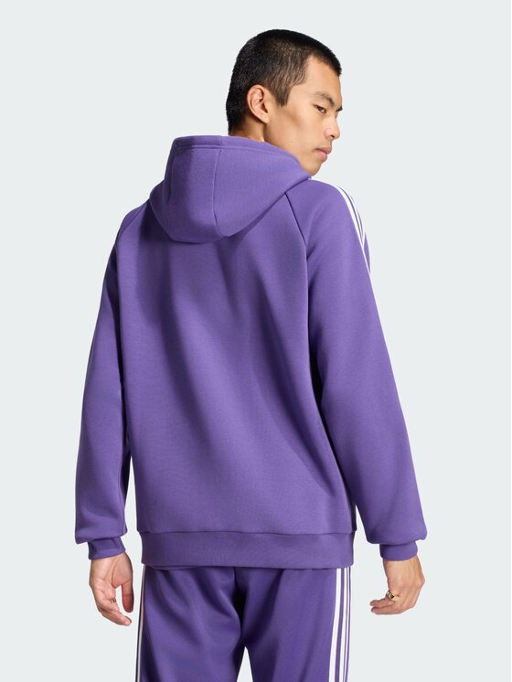 adidas adidas Bluza techniczna 169227 Fioletowy Regular Fit