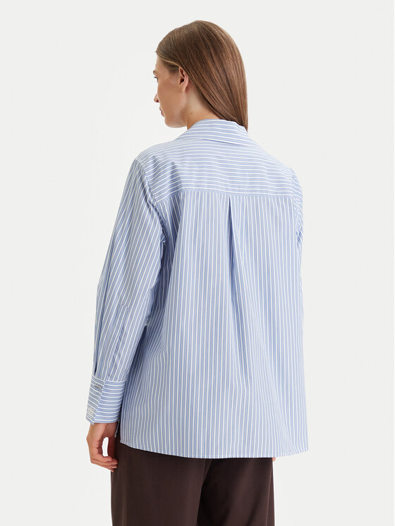 Marella Marella Camicia Tabarin 2613111074 Celeste Regular Fit