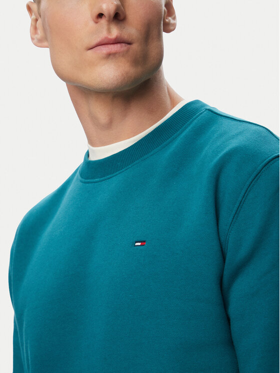 Tommy Jeans Tommy Jeans Felpa DM0DM20741 Verde Regular Fit