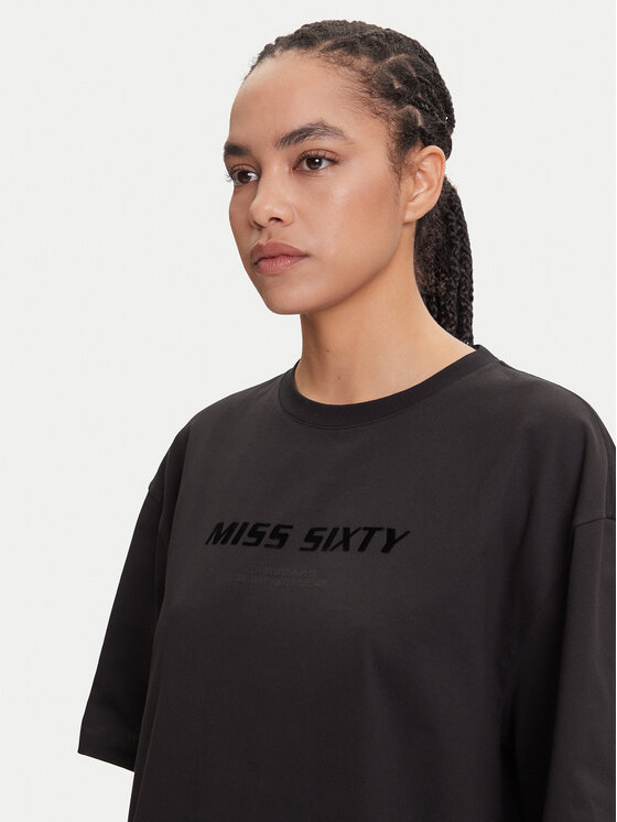 Miss Sixty Miss Sixty Tričko 6S2SJ76100 Čierna Oversize