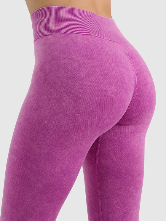 4F 4F Legginsy YOGA Różowy Slim Fit