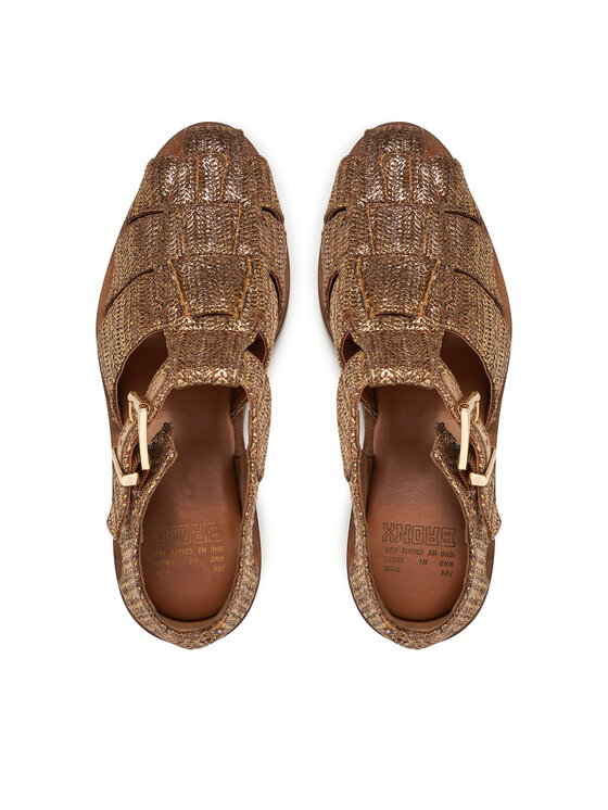 Bronx Bronx Sandalen Next-wagon 85026-Z Goldfarben