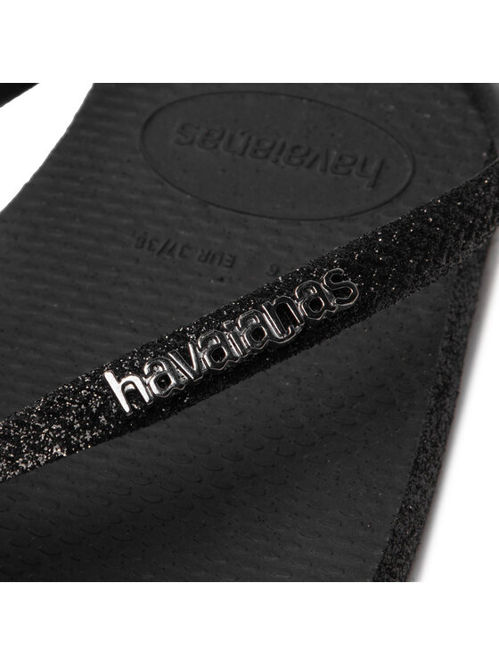Havaianas Havaianas Σαγιονάρες Slim Sparkle Me 41460930090 Μαύρο