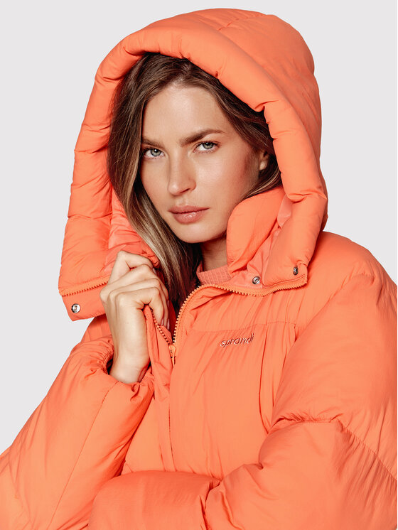 Sprandi Sprandi Zimska jakna SP22-KUD510 Narančasta Relaxed Fit