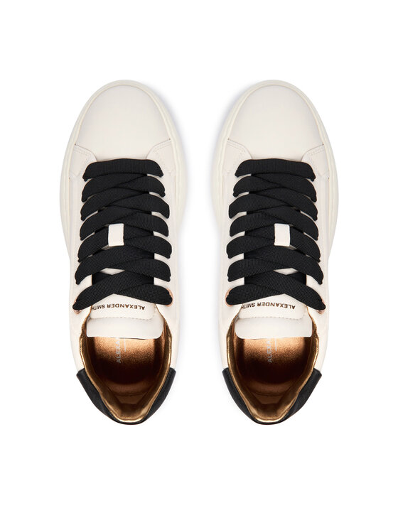 Alexander Smith Alexander Smith Sneakersy Soho ASBCSOW-3561-WBK Biela