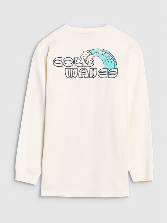 4F 4F Longsleeve 4FJWSS25TLONM435-11S Bianco Oversize