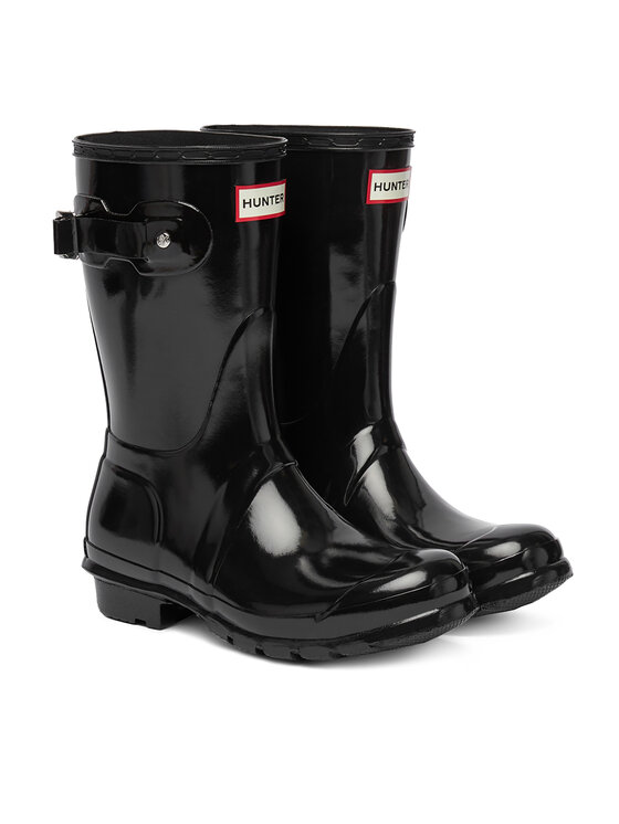 Hunter Hunter Гумові чоботи Original Gloss Short WFS1000RGL Чорний
