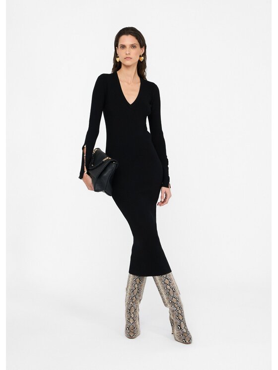 Liu Jo Liu Jo Abito da sera MF5036MS99E22222 Nero Slim Fit