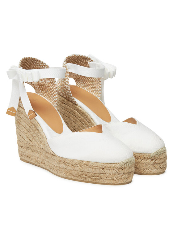 Castañer Castañer Espadrile Chiara/8ED/001 020992 Alb