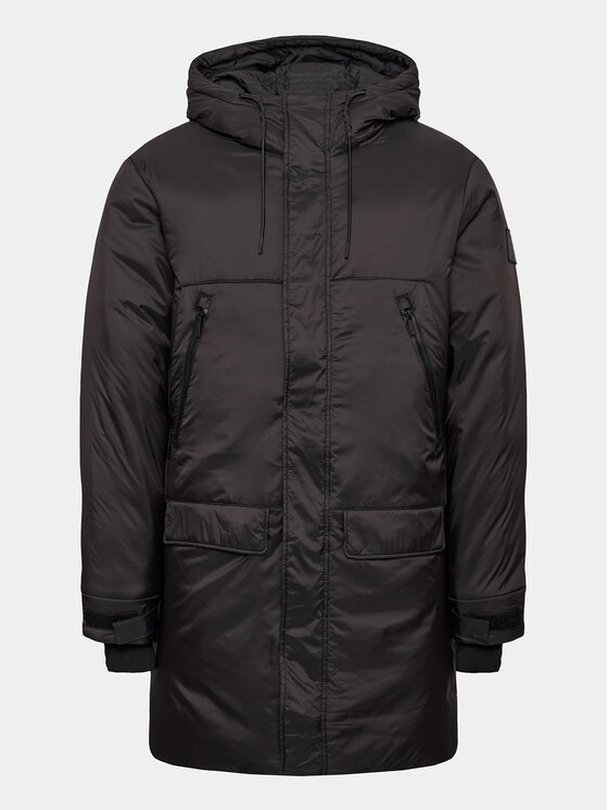 Geacă de iarnă Lyle & Scott Bărbați, Mărimea: M, Negru, JK1745V