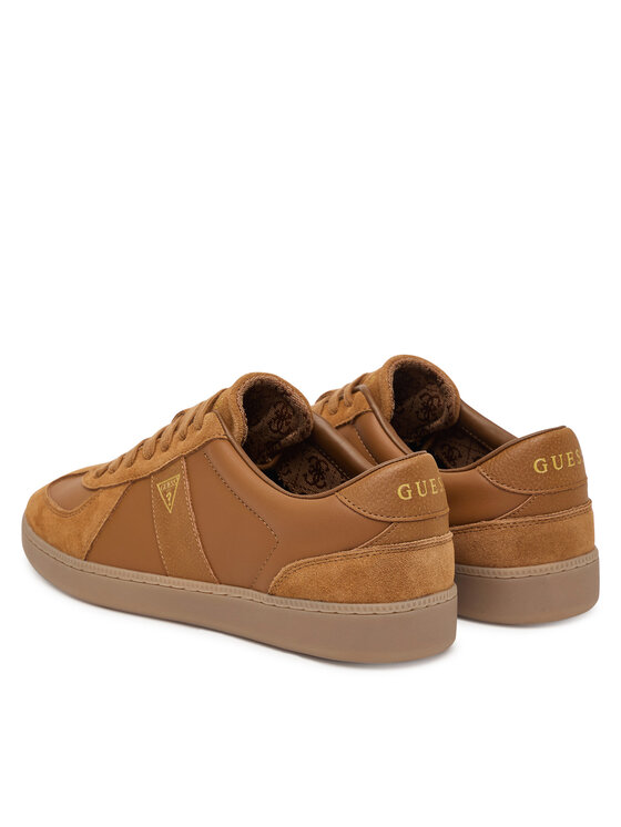 Guess Guess Sneakersy FMFDRA FAB12 Hnědá