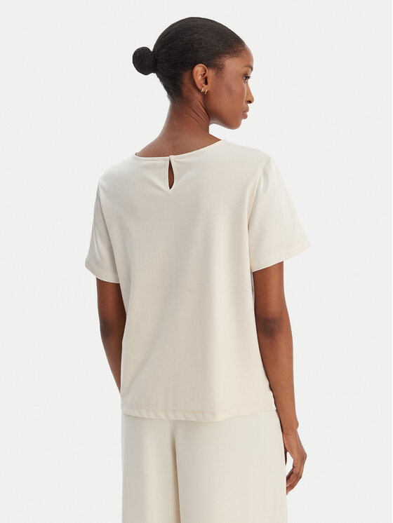 Weekend Max Mara Weekend Max Mara Bluza Zona 2615941011 Écru Relaxed Fit