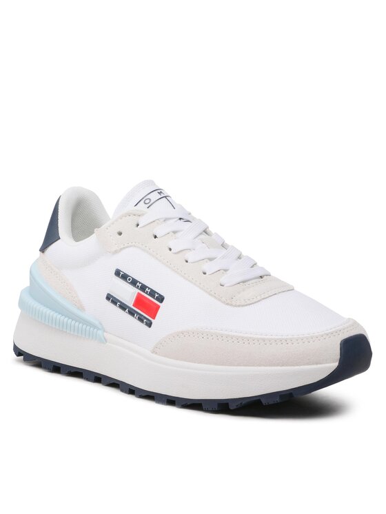 Tommy Jeans Tommy Jeans Αθλητικά Wmn Tech Runner EN0EN02028 Λευκό