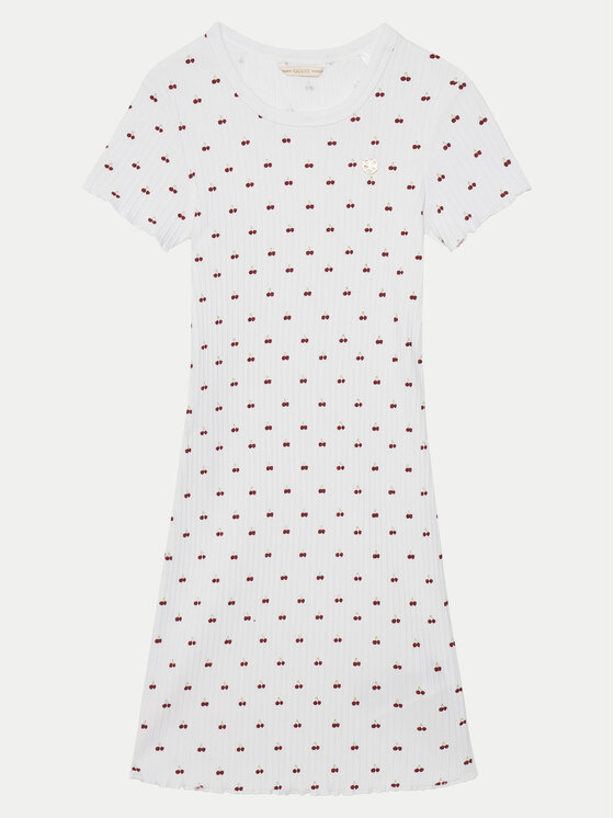 Guess Guess Kleid für den Alltag J5GK02KCSQ4 Rot Regular Fit